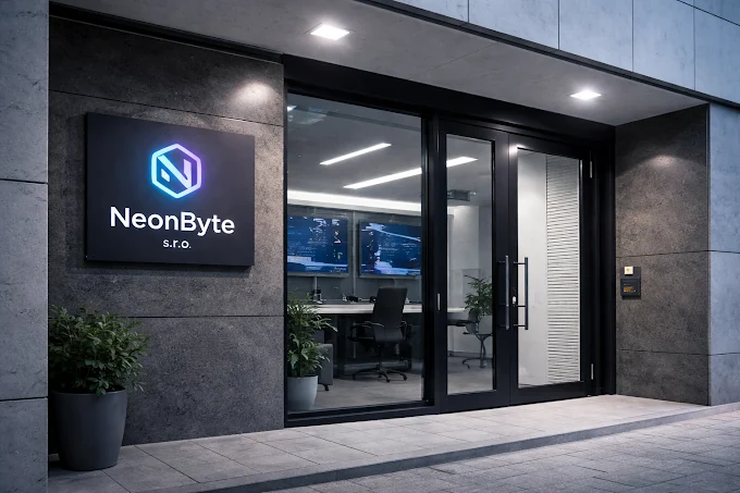 Sídlo společnosti NeonByte s.r.o.